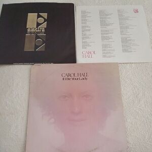 CAROL HALL: if i be your lady ELEKTRA 12"‎ LP 33 RPM